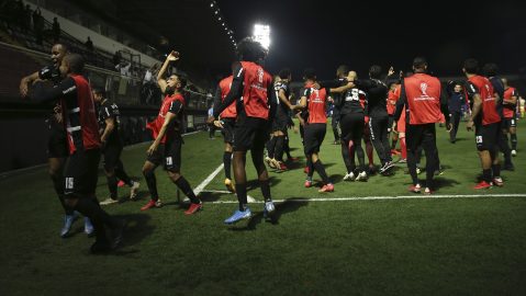 Jugadores del Red Bull Bragantino.