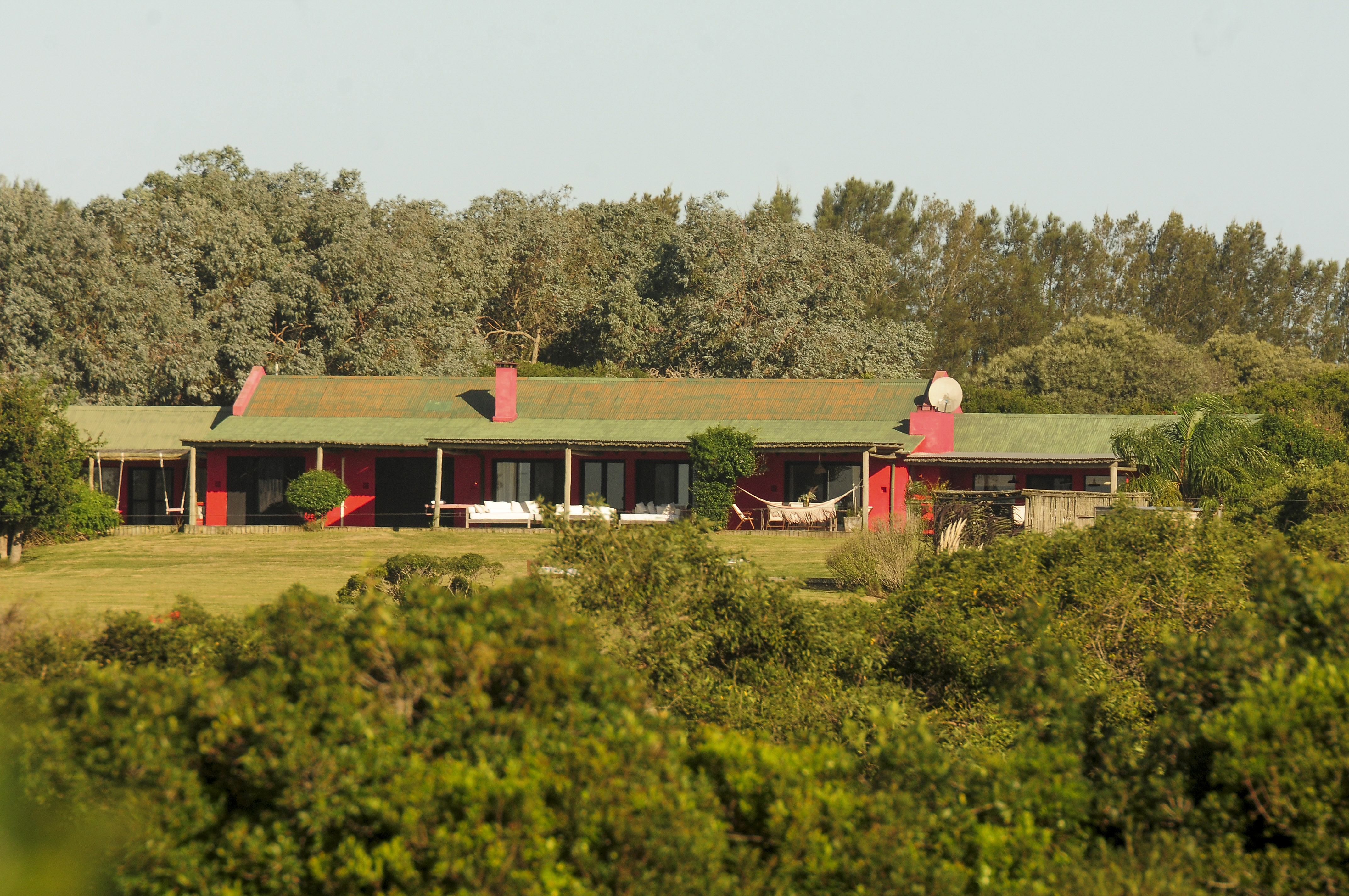 La casa está disponible para alquilar.