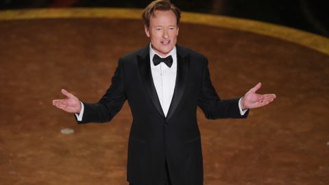 Conan O'Brien repetirá su papel de presentador en los premios Oscar.