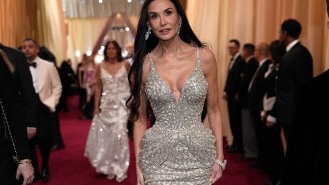 Demi Moore en los Premios Oscar 2025.