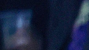 Policía y fans durante partido de Club América y Chivas.