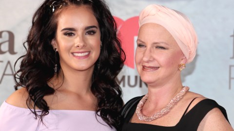 Gala Montes y su madre Crista.