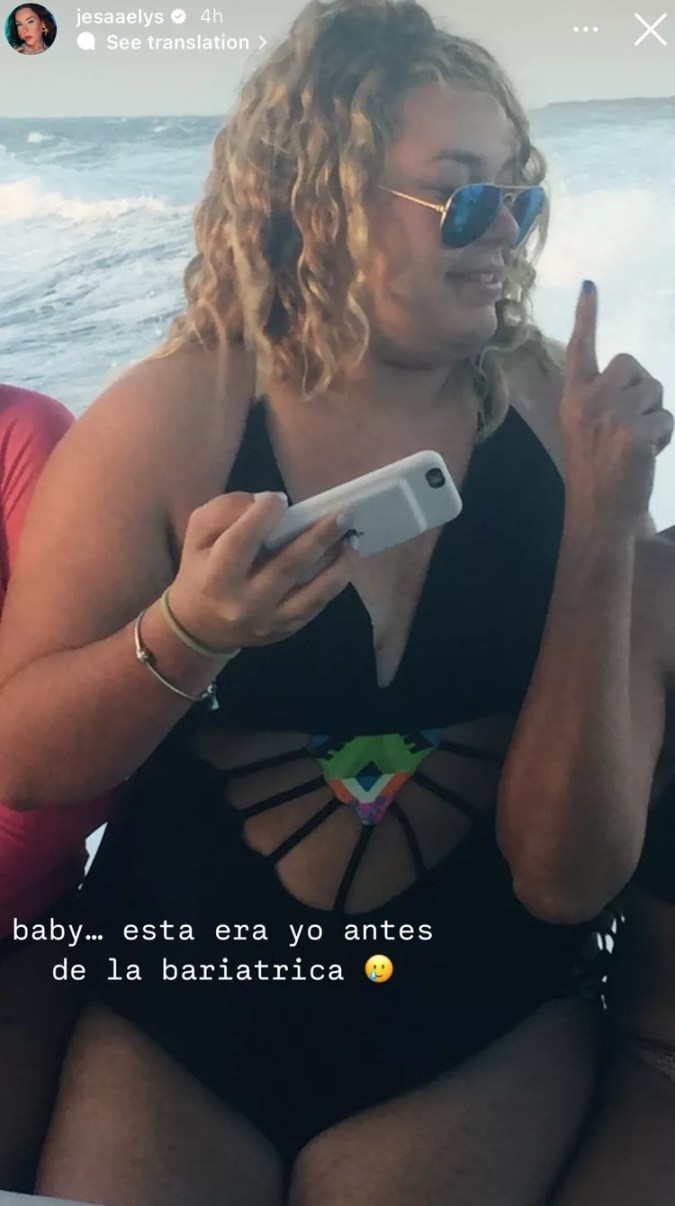 Jesaaelys Ayala compartió su proceso en las redes sociales. | Instagram: @jesaaelys.