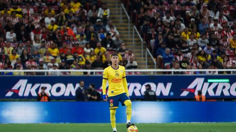 Cristian Calderón quiere que el Club América siga sumando títulos.