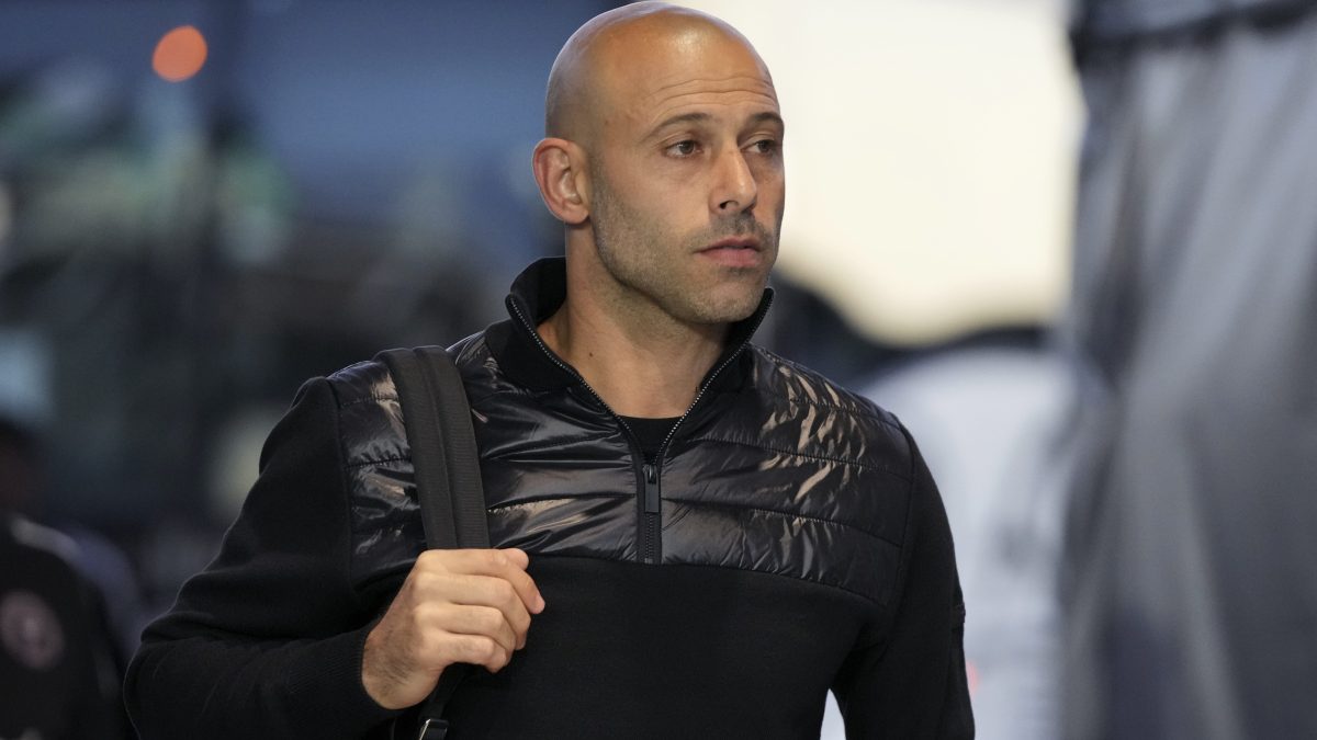 Javier Mascherano critica césped artificial de la MLS