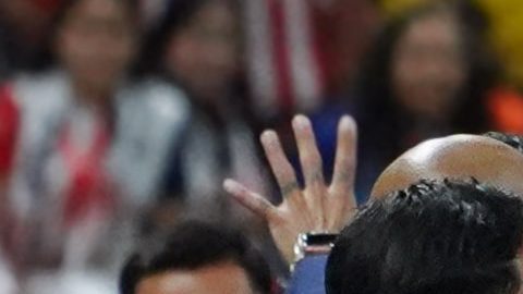 Kevin Álvarez durante partido ante Chivas.