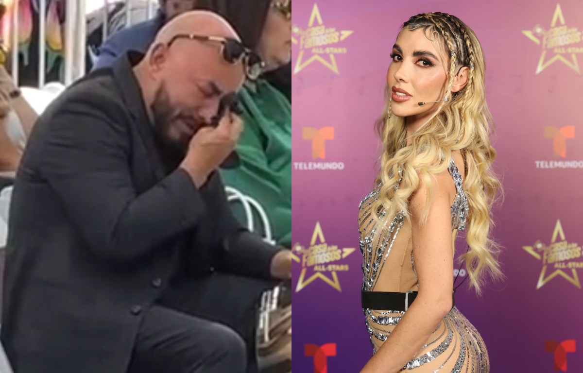 Lupillo Rivera rompe en llanto por eliminación de Erubey de Anda de La Casa de los Famosos All-Stars