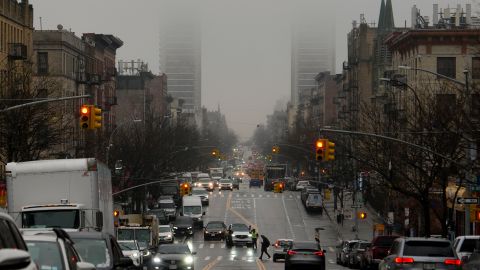 Lluvia Nueva York