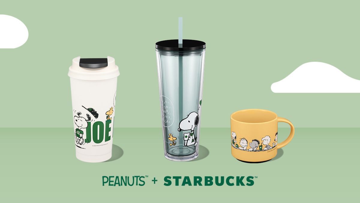 Starbucks y Peanuts lanzan nueva colección de vasos y tazas en todo el mundo