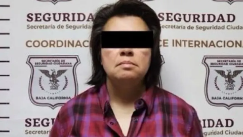 Autoridades de Baja California capturaron a Yolanda Marodi.
