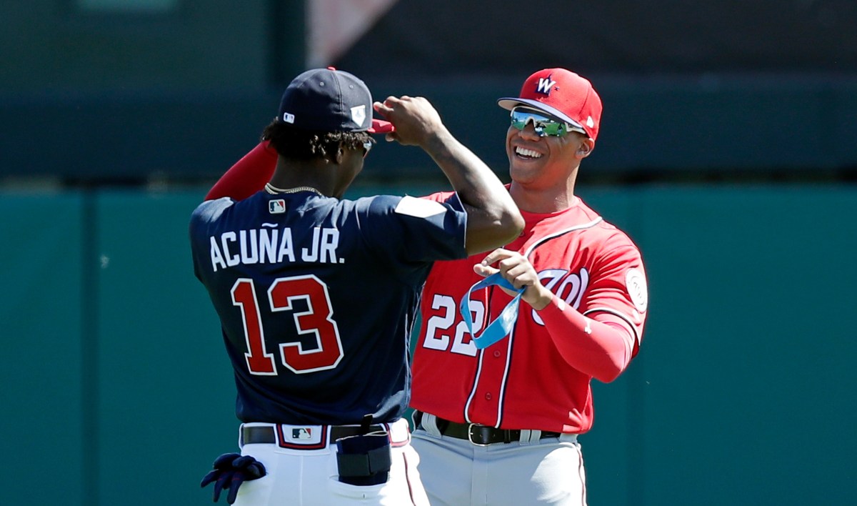 Ronald Acuña Jr. pide que no lo comparen con Juan Soto