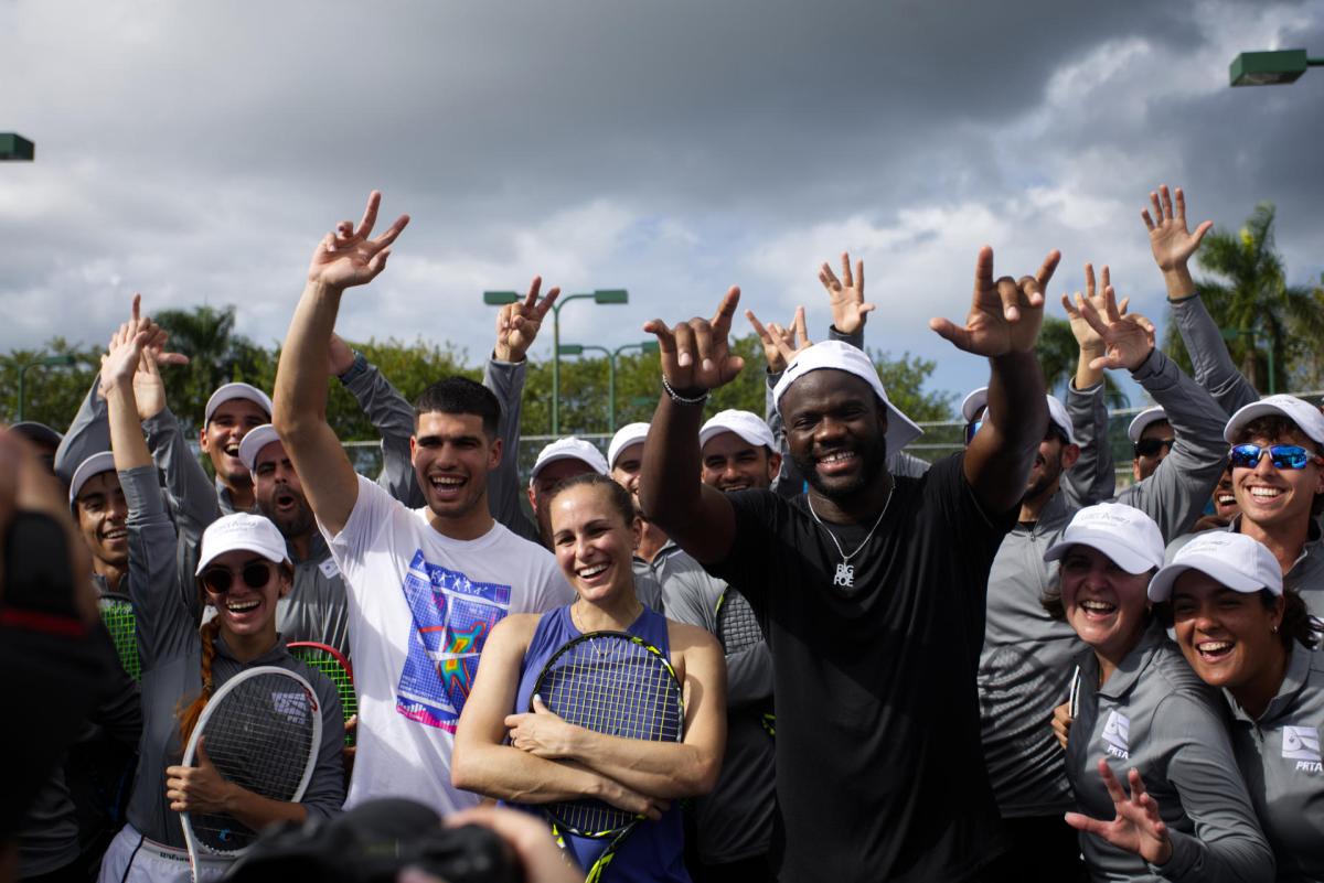 Carlos Alcaraz y Frances Tiafoe ya entrenan en Puerto Rico para juego de exhibición