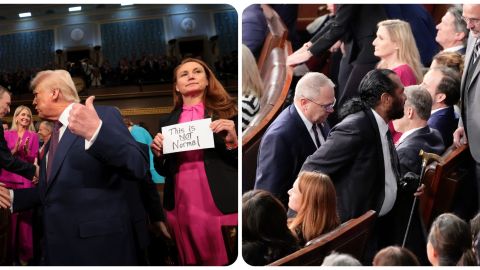 Al Green y Melanie Stansbury contra Donald Trump en discurso en el Congreso