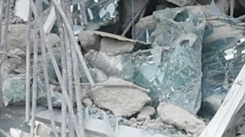 Un grupo de soldados de Estados Unidos se unió a las labores de rescate