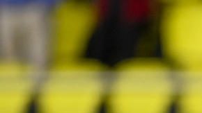 El portero del Thibaut Courtois antes del partido de Liga disputado entre el Villarreal y el Real Madrid.