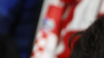 Hinchas de Croacia durante el partido ante Francia.