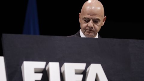 Gianni Infantino, presidente de la FIFA.