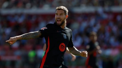 Iñigo Martínez disputó los 90 minutos en el encuentro de Barcelona contra Osasuna.