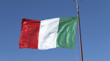 Bandera italiana. Imagen referencial.