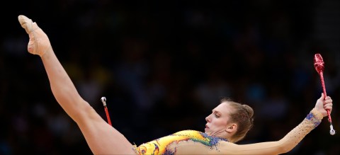 Julieta Cantaluppi durante los Juegos Olímpicos de Londres 2012.