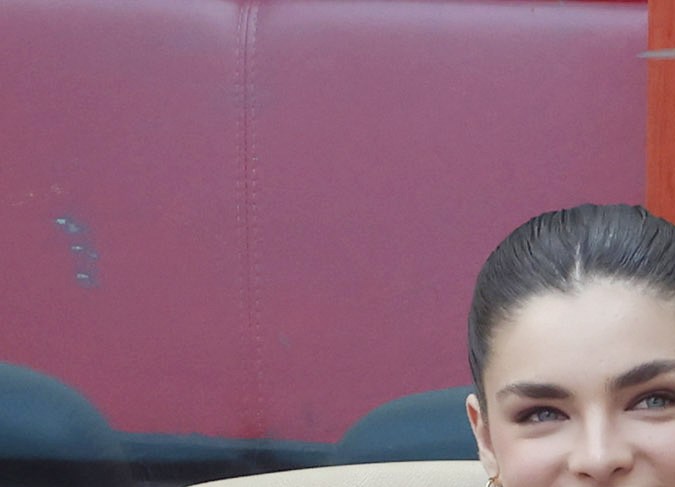 Desde los palcos del Hard Rock Stadium, la pareja disfrutó cada momento del partido.