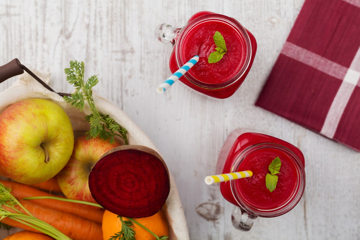 Jugo de manzana y remolacha: la combinación perfecta de energía y nutrientes