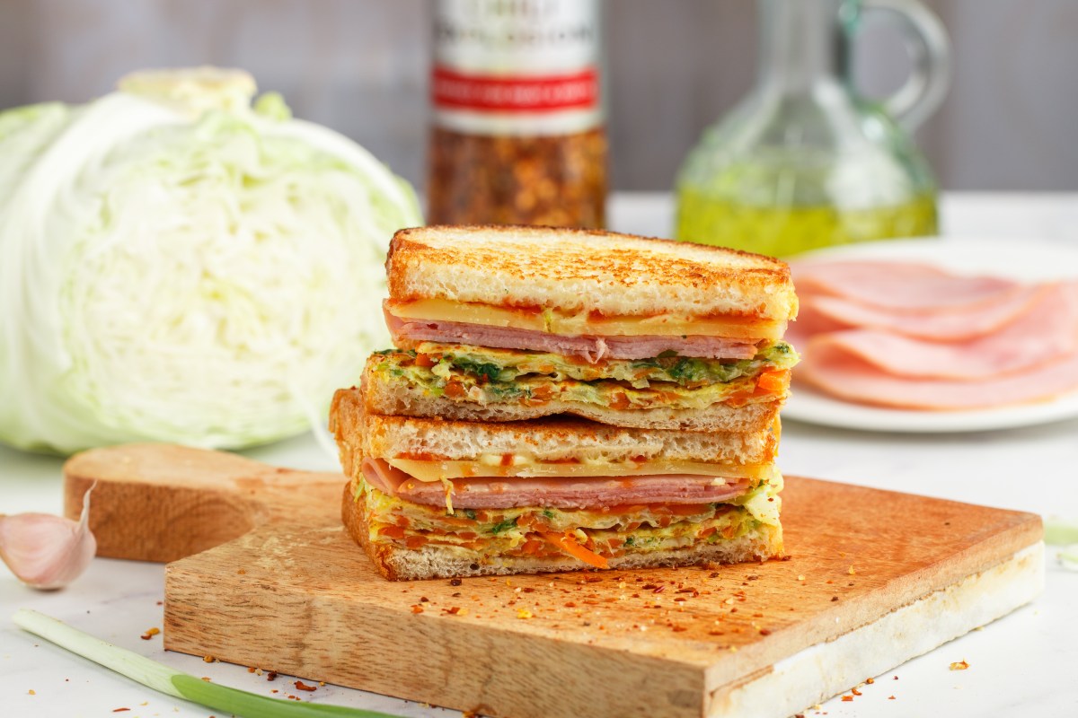 Sándwich callejero coreano: fácil, rápido y con ingredientes básicos