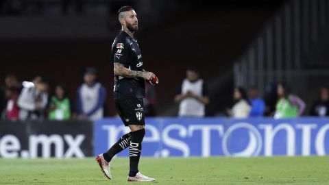 Sergio Ramos tras ser expulsado ante Pumas este domingo en el Estadio Olímpico Universitario en Ciudad de México.