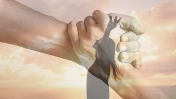 People,Reaching,Out,For,Help.,Lending,A,Helping,Hand,,And
