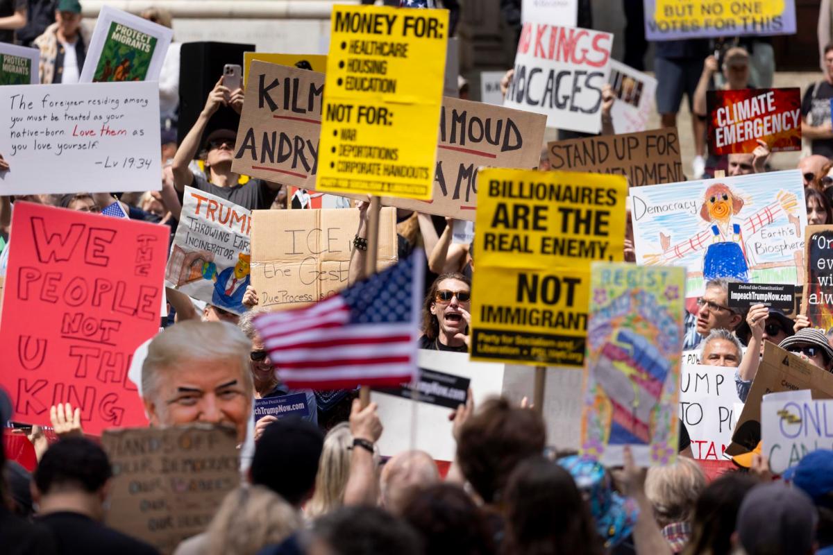 Protesta contra Trump en Nueva York se opone al "odio" y la "censura ...