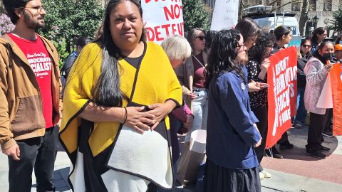 La asambleísta de Brooklyn, Marcela Mitaynes asegura que se "están cometiendo muchas injusticias y diciendo muchas mentiras".