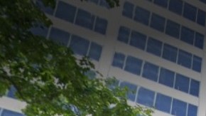 Baños públicos en Bryant Park, Midtown Manhattan, NYC.