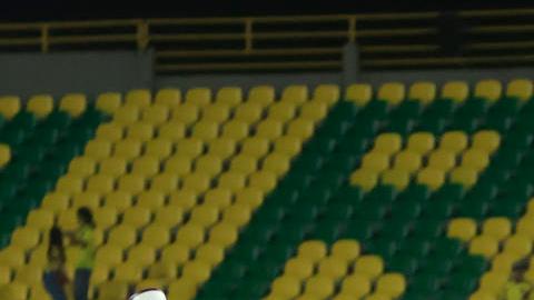 Selección de Brasil Sub-17 celebra el título del sudamericano de la categoría en Cartagena, Colombia.
