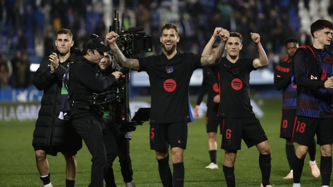 FC Barcelona saca 7 puntos al Real Madrid tras sufrida victoria ante Leganés