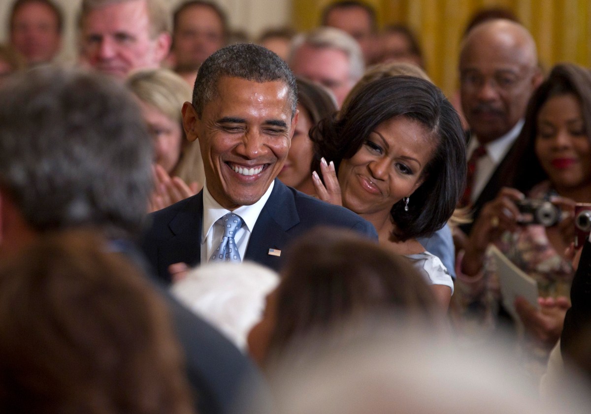 Ante rumores de divorcio, Michelle Obama dice que solo se está dedicando a sí misma