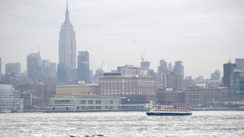 Río Hudson, entre Manhattan (NY) y Nueva Jersey.