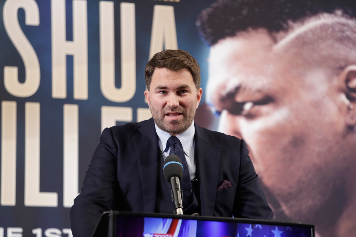 Eddie Hearn asegura que el boxeo domina el mercado sobre la MMA