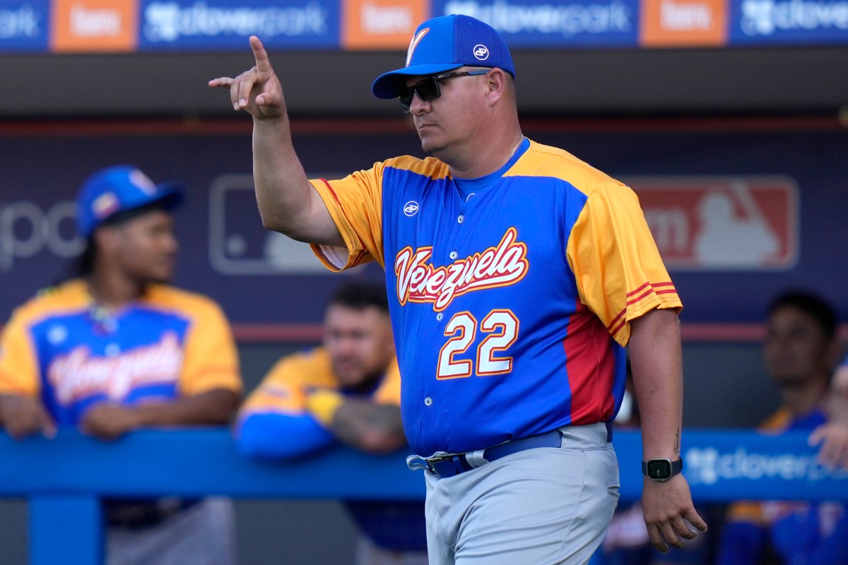 Omar López repetirá como manager de Venezuela en el Clásico Mundial de Béisbol