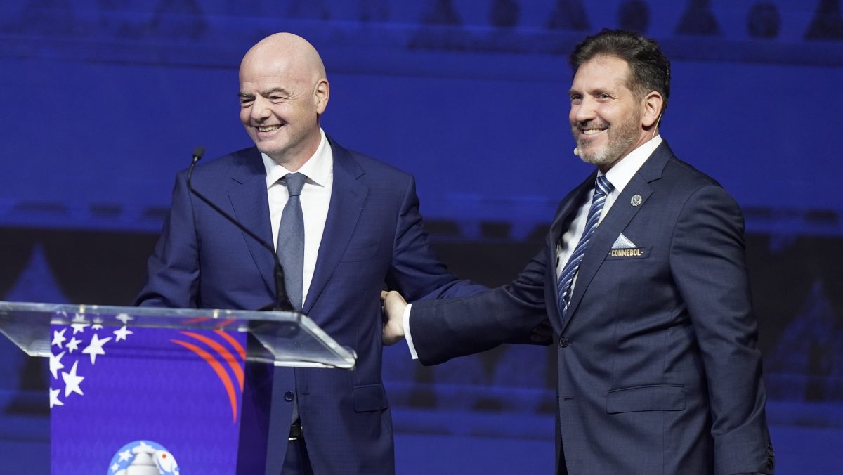 Conmebol pidió a la FIFA que el Mundial 2030 tenga 64 selecciones