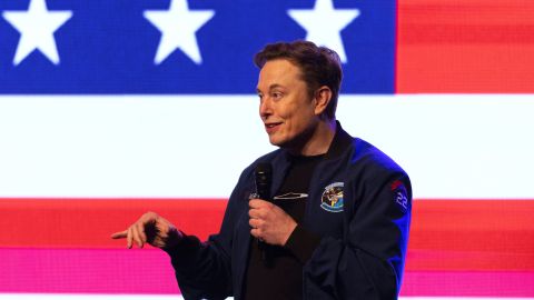 Elon Musk en un evento en Wisconsin