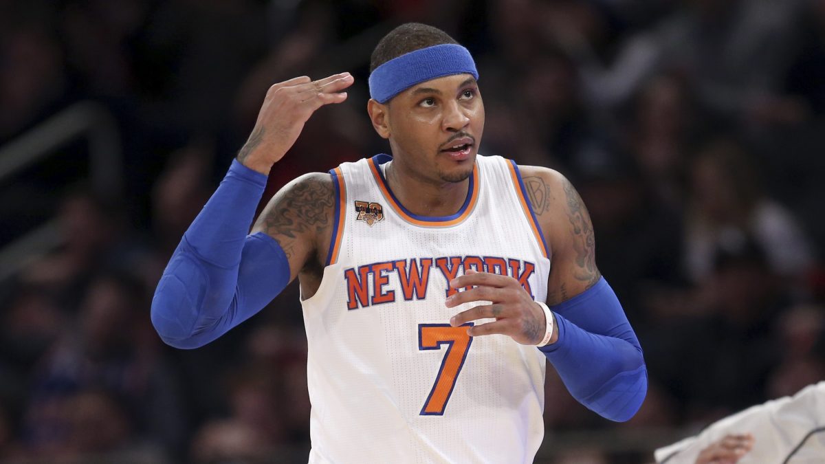 Ex New York Knicks Carmelo Anthony se convierte en miembro del Salón de la Fama