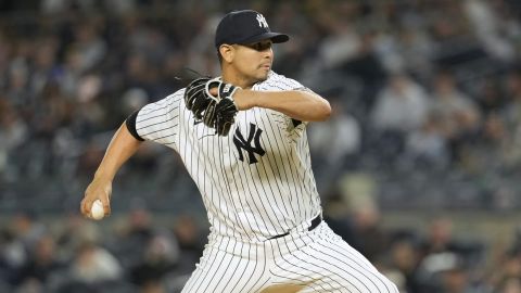 Venezolano Carlos Carrasco consiguió segunda victoria apoyado por el poder de Yankees