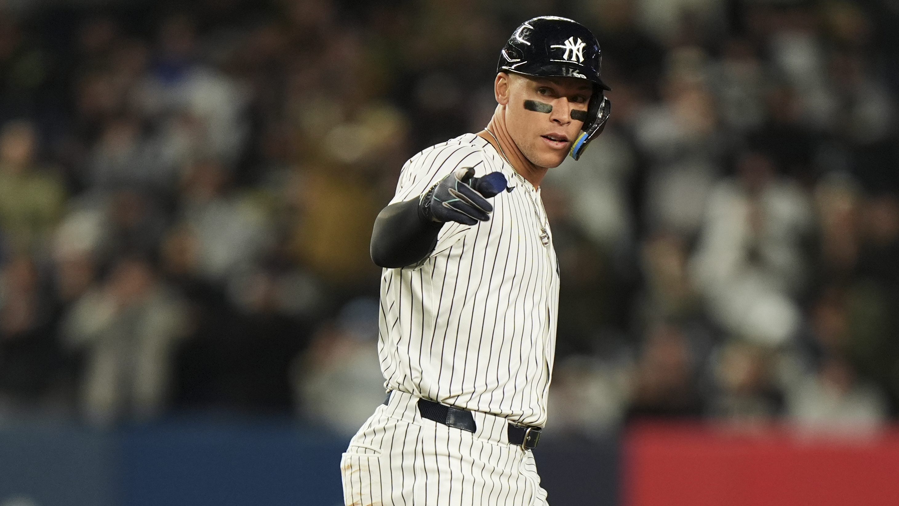 Aaron Judge en un juego ante Kansas City Royals.
