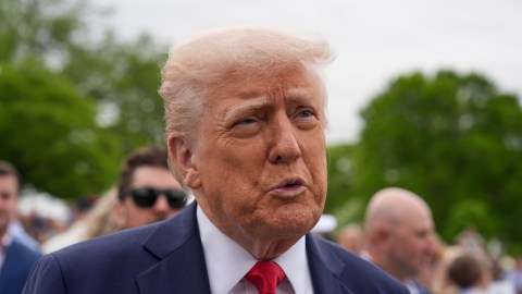 El presidente de EE.UU., Donald Trump