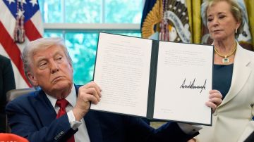 Firma de orden ejecutiva sobre Educación en la Casa Blanca