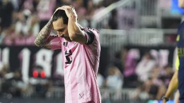 Messi no pudo hacer nada para cambiar el resultado del partido.