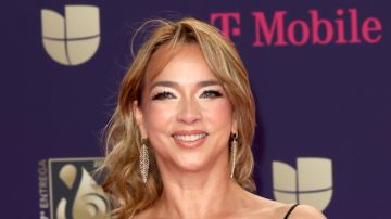Adamari López, presentadora de televisión.