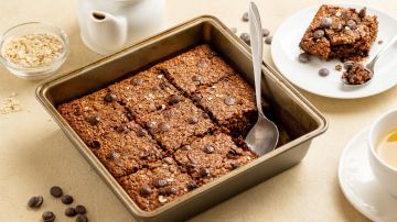 : Un postre saludable para disfrutar en el desayuno o la merienda.