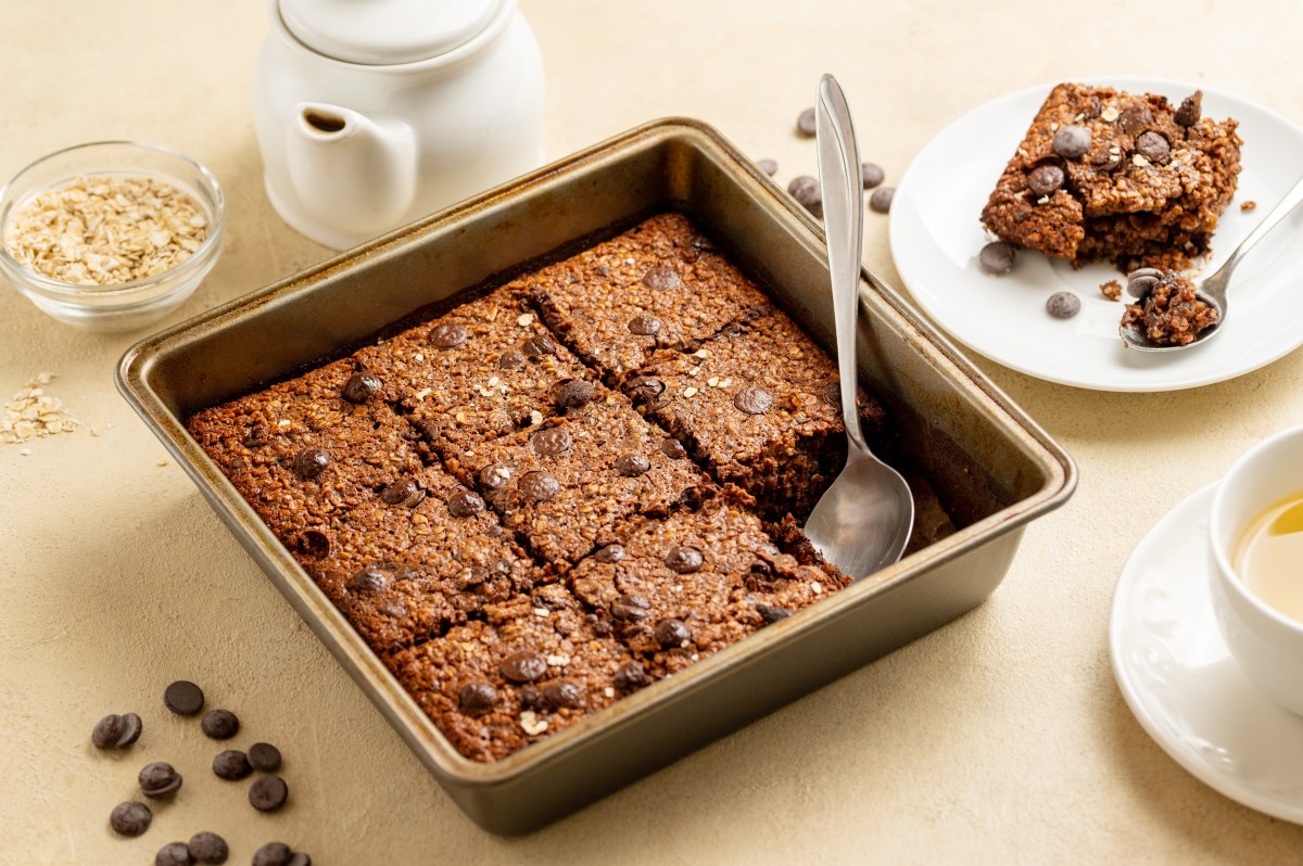 Delicioso brownie de avena horneada: La receta perfecta para empezar el día con energía