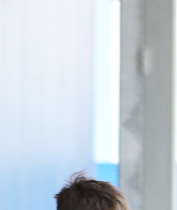 Ben Affleck compró un par de lámparas durante su visita a la tienda sueca.